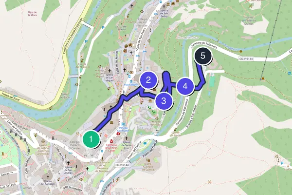Cuenca Walking Tour Map